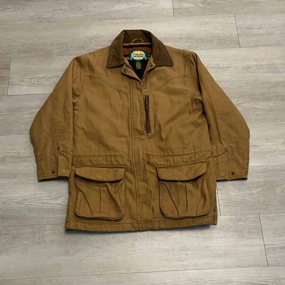 Cabela's Brown Canvas Field Jacket